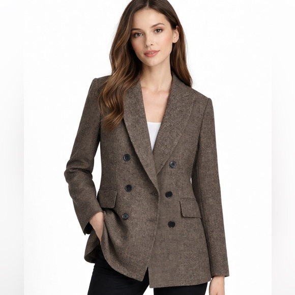 Zara Jackets & Blazers - Zara brown blazer with pockets size M NEW